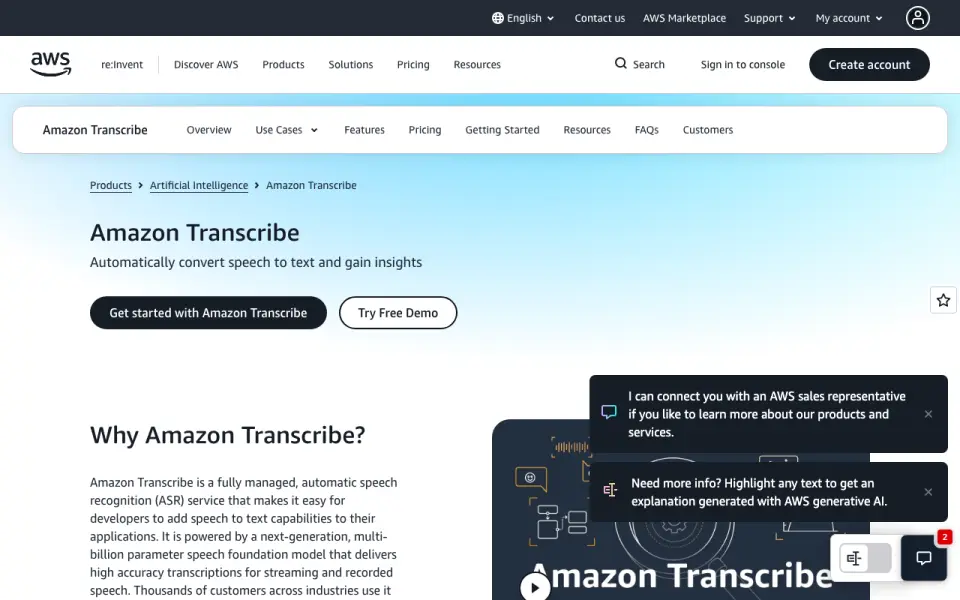 Amazon DCV's own site