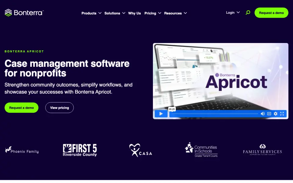 Bonterra Apricot's own site