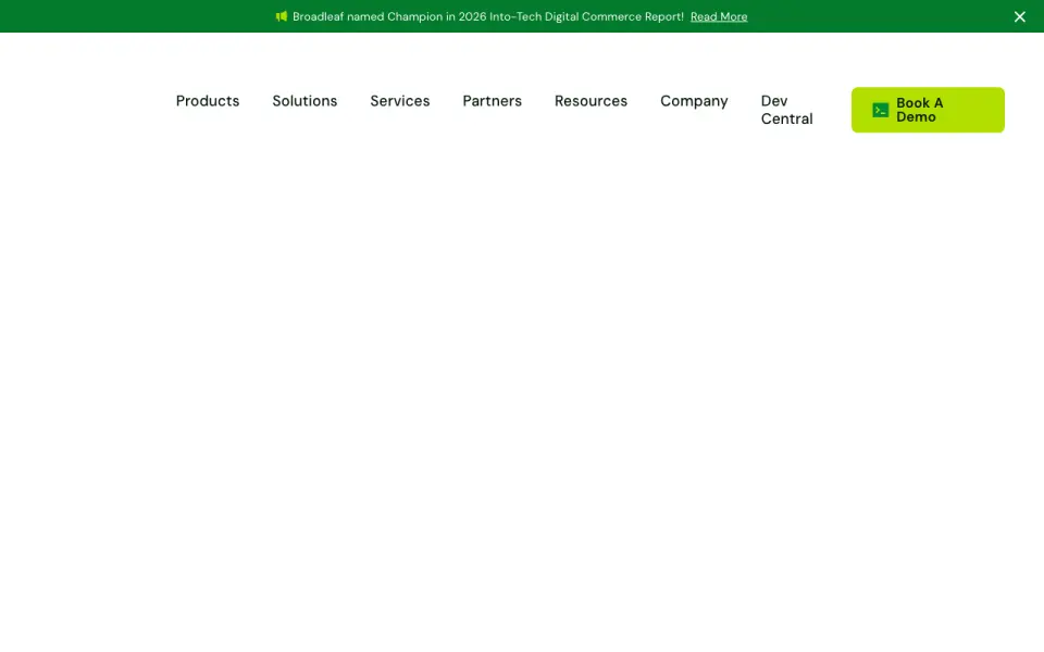 Broadleaf Commerce's own site