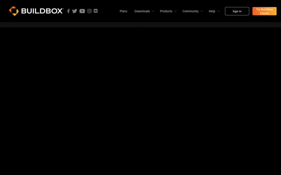Buildbox's own site