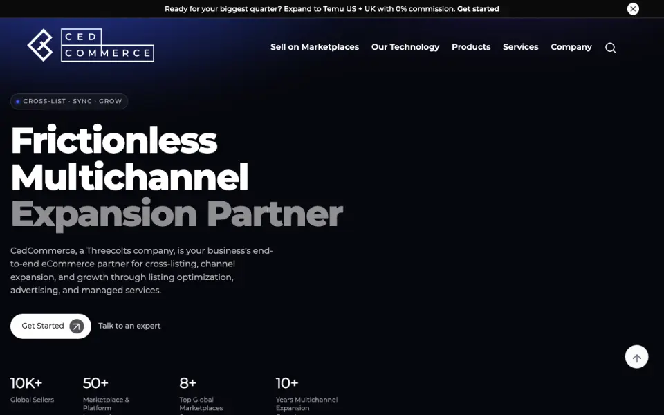 CedCommerce's own site