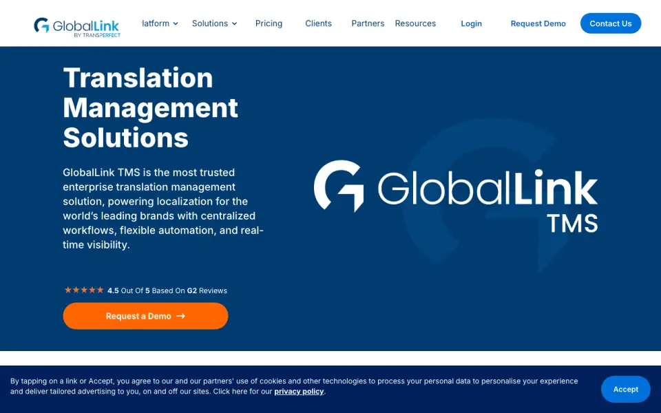 GlobalLink Web's own site
