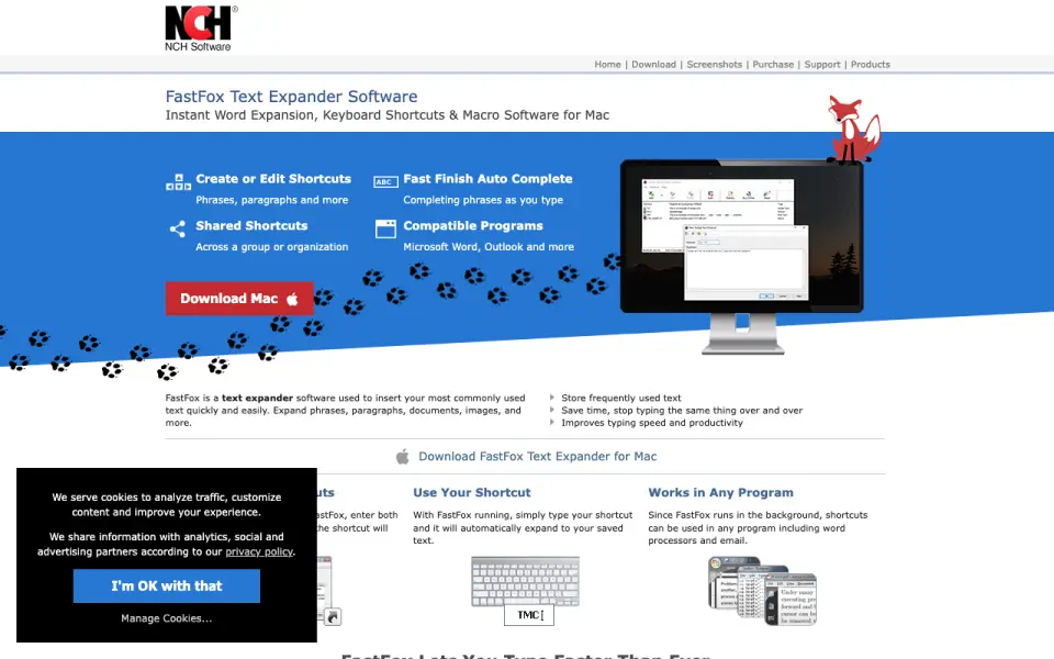 FastFox's own site