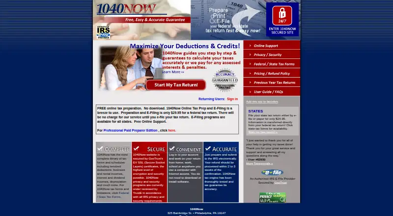 1040NOW's own site