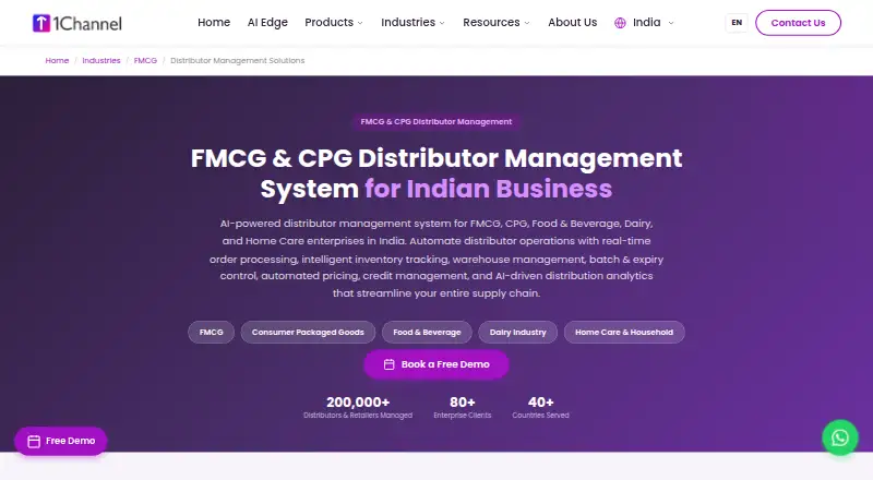 1Channel SFA & DMS's own site