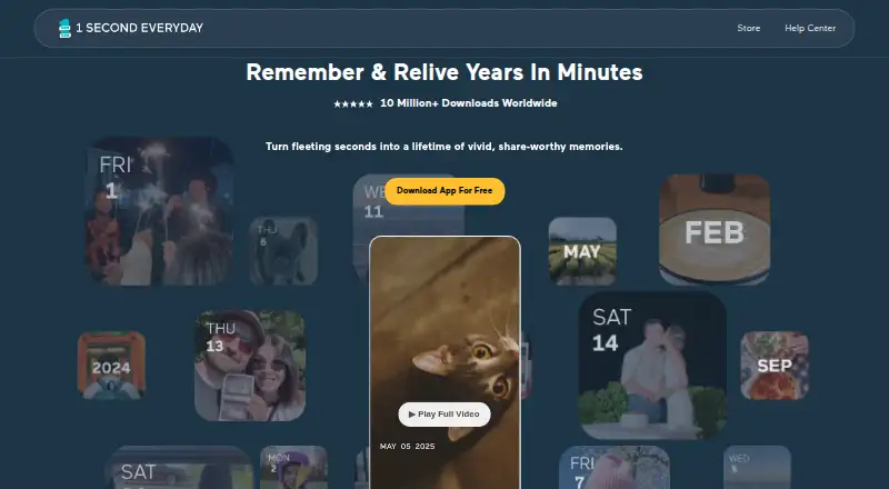 1 Second Everyday's own site