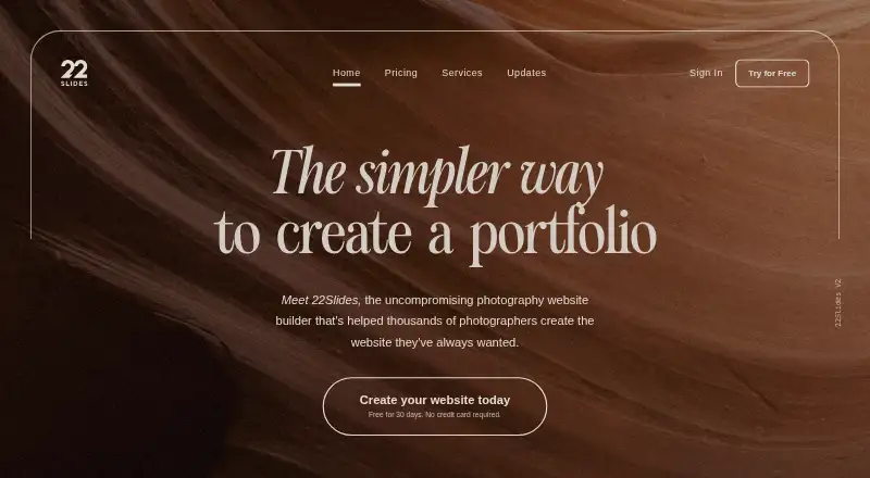 22Slides's own site