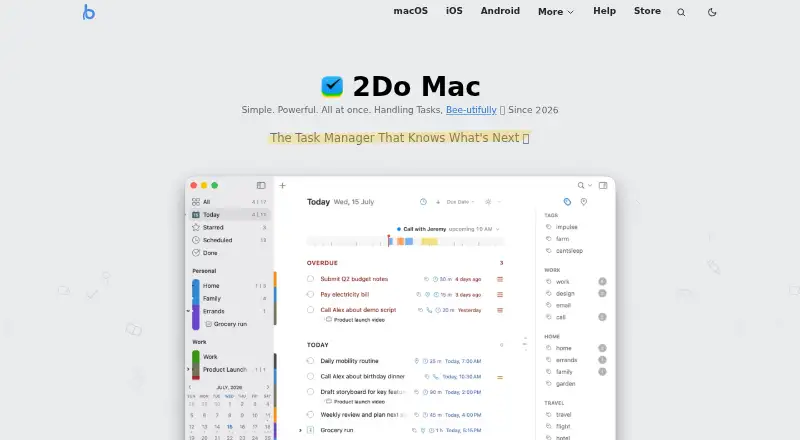 2Do's own site