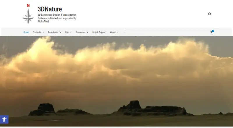 Visual Nature Studio's own site