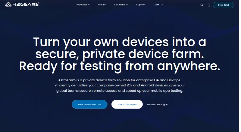 AstroFarm's own site