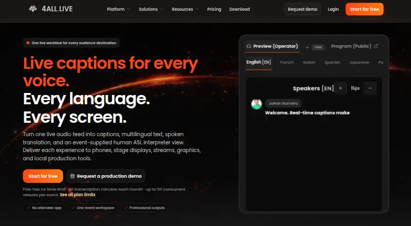 4ALL Encoder's own site