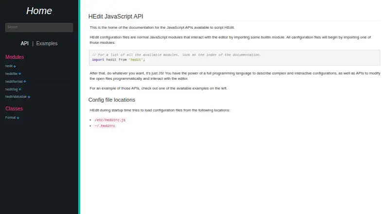 HEdit's own site