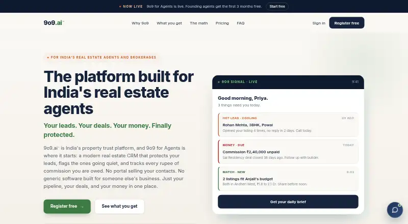 9o9.ai's own site