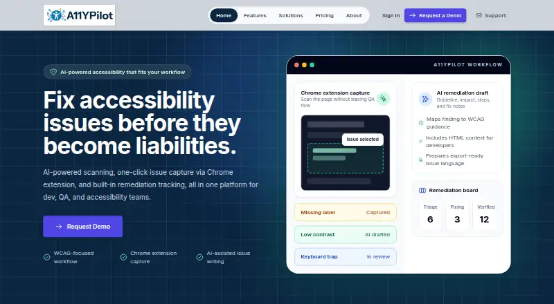 A11yPilot's own site