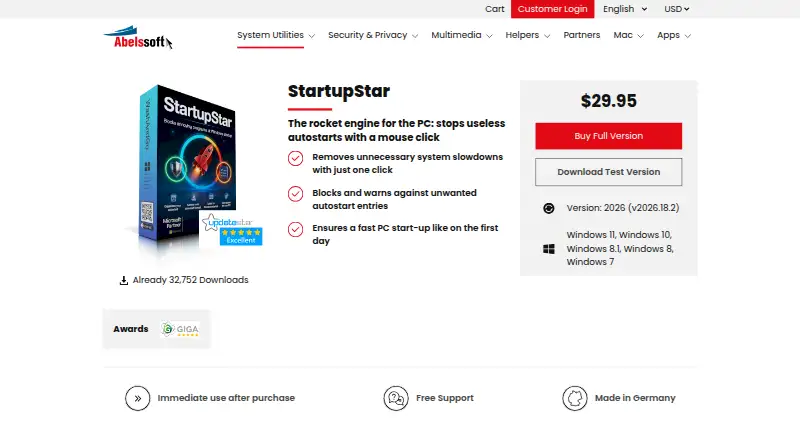 StartupStar's own site