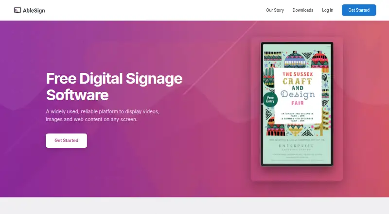 AbleSign's own site