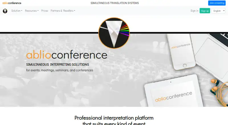 AblioConference's own site