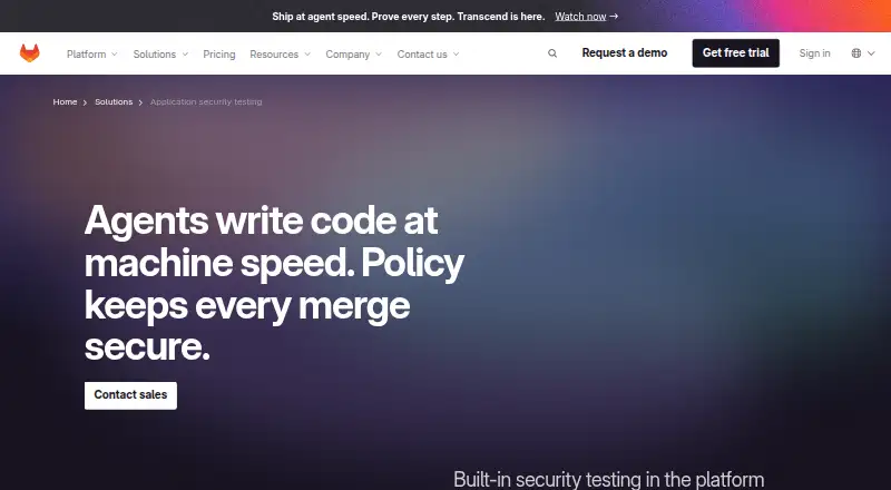 GitLab Secret Detection's own site