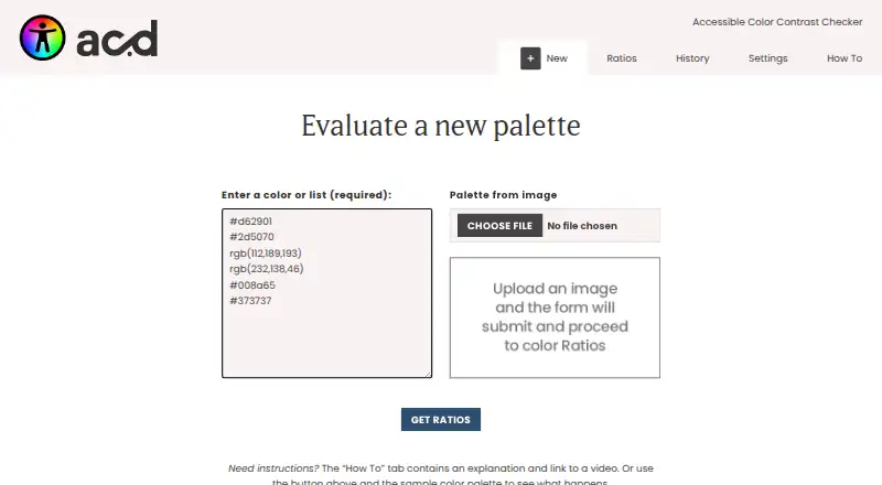 AccessibleColor.design's own site