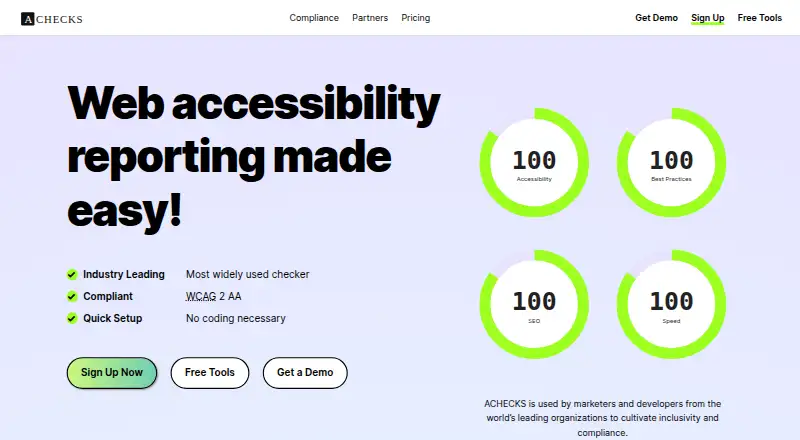 AChecker's own site