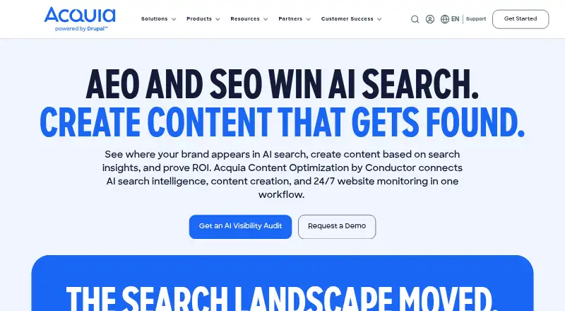Acquia Content Optimization's own site