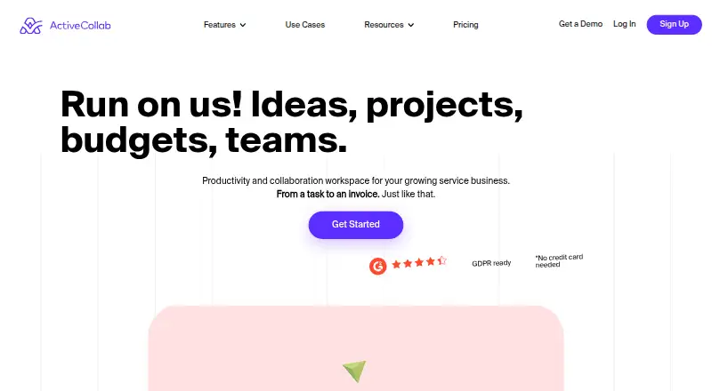 ActiveCollab's own site