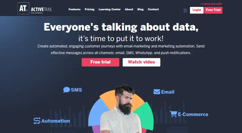 ActiveTrail's own site