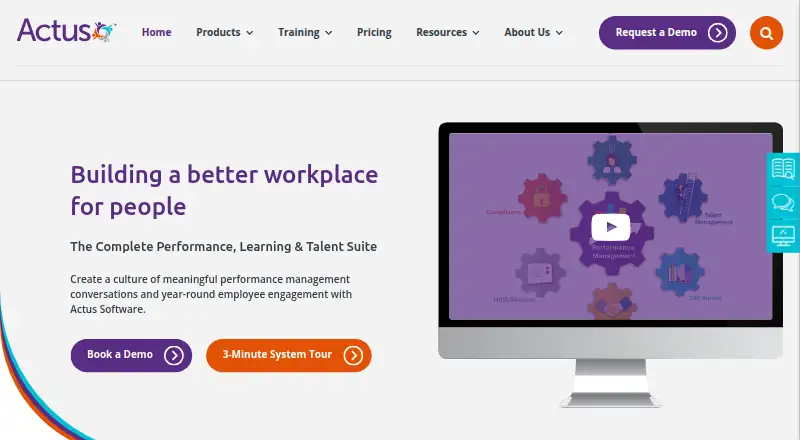 Actus's own site