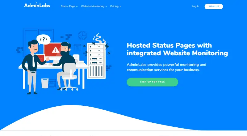 AdminLabs's own site