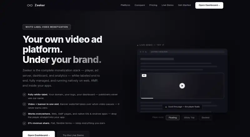 Zeeker's own site