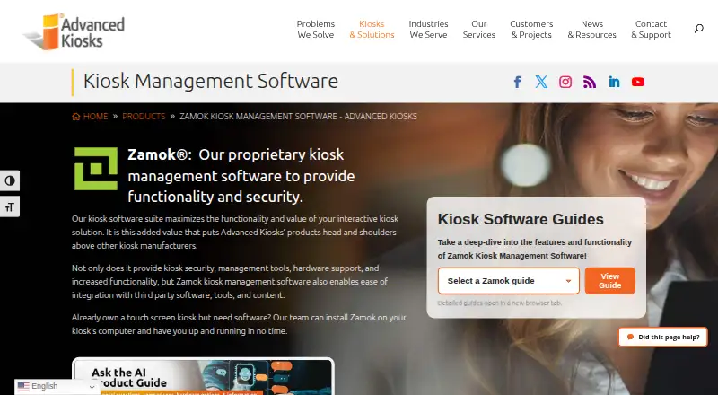 Zamok's own site