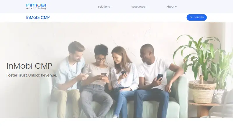InMobi CMP's own site