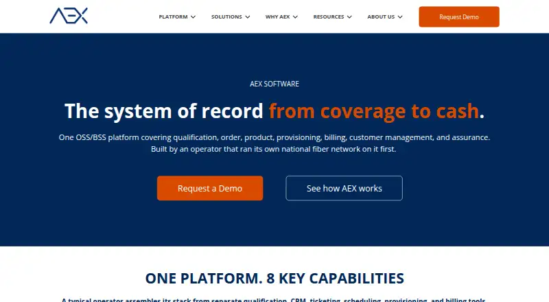 AEX Software's own site