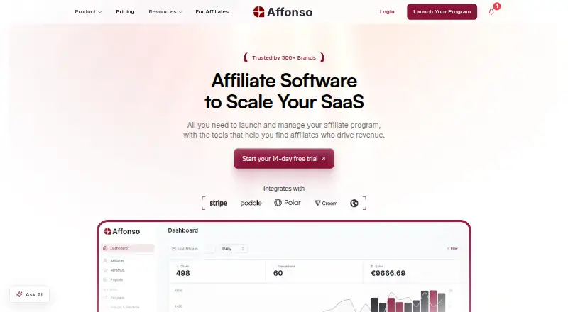 Affonso's own site