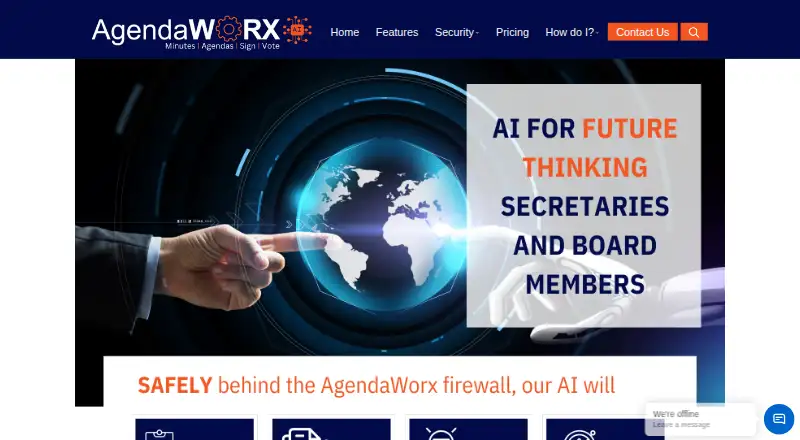 AgendaWorx's own site