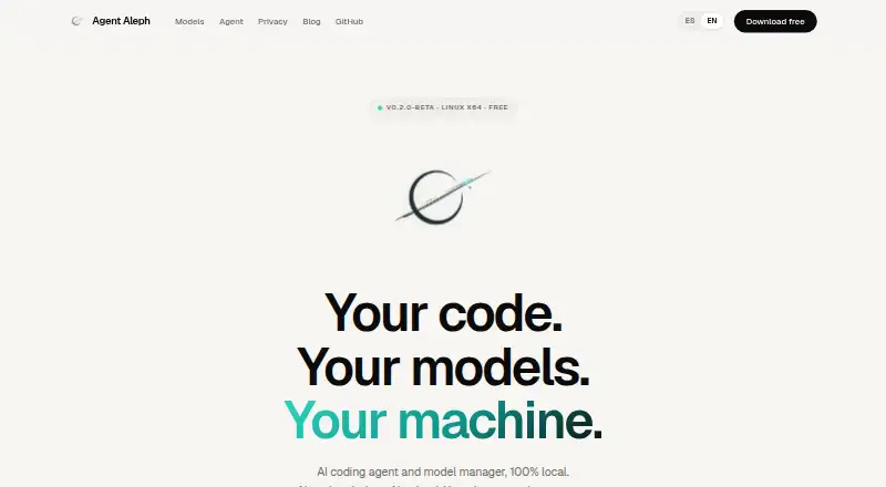 Agent Aleph's own site