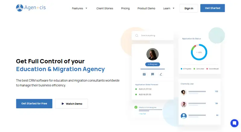 Agentcis's own site