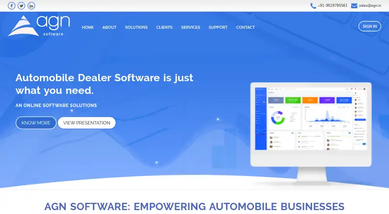 AGN Software's own site