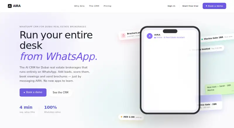 AIRA's own site