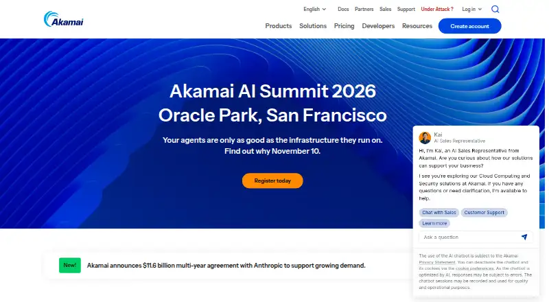 Akamai Enterprise Application Access's own site