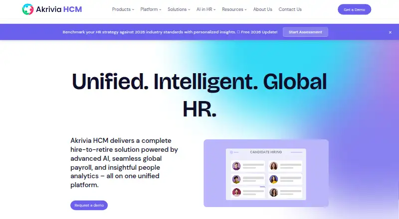 Akrivia HCM's own site