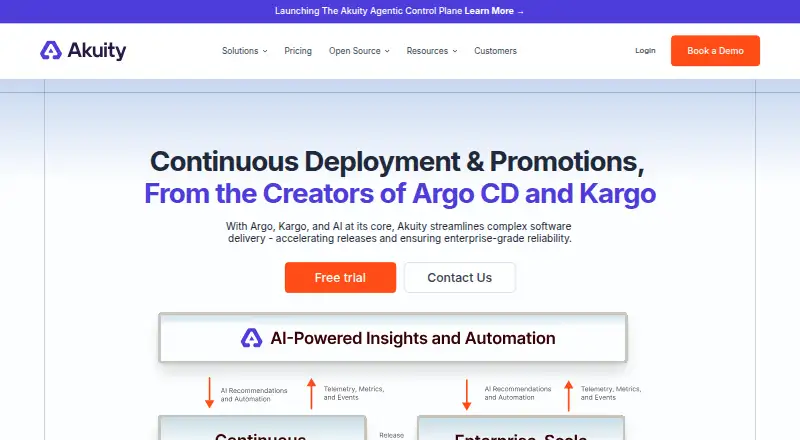 Akuity Platform's own site