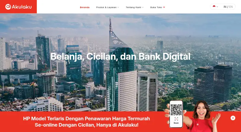 Akulaku's own site