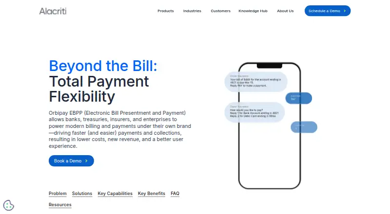 Orbipay EBPP's own site