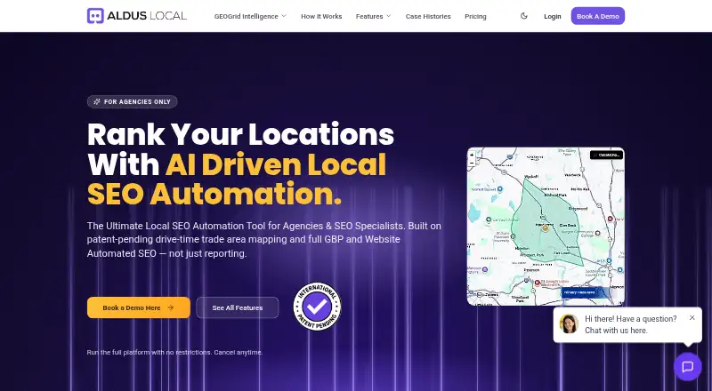 Aldus Local's own site