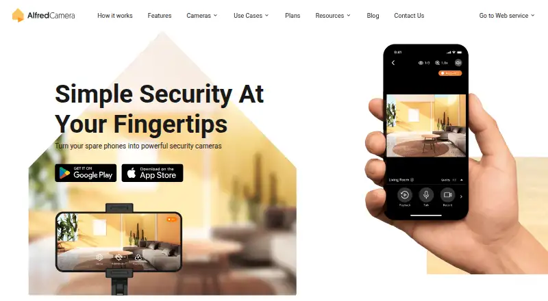 AlfredCamera's own site