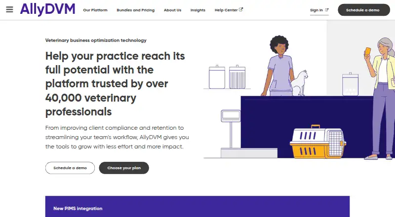 AllyDVM's own site