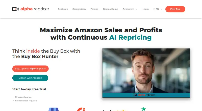 Alpha Repricer's own site