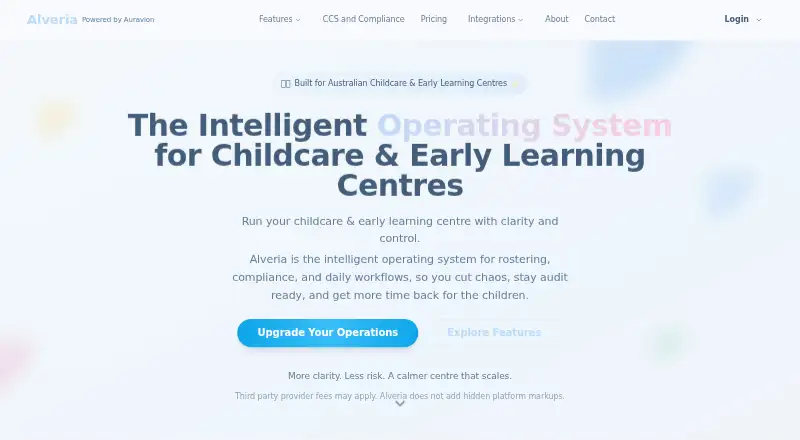 Alveria's own site