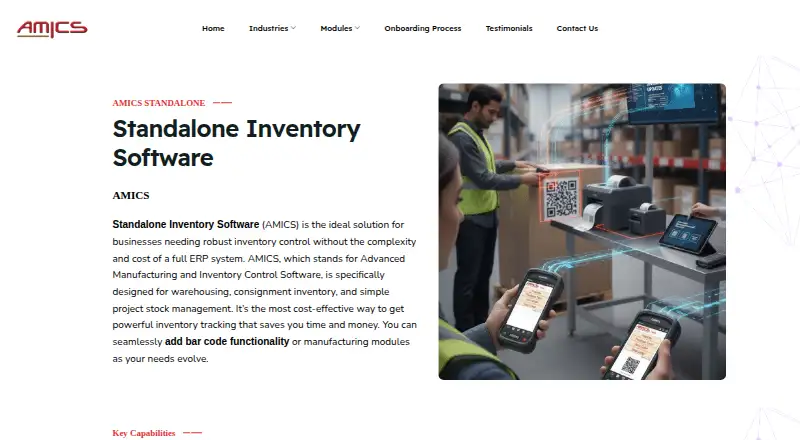 AMICS Standalone's own site
